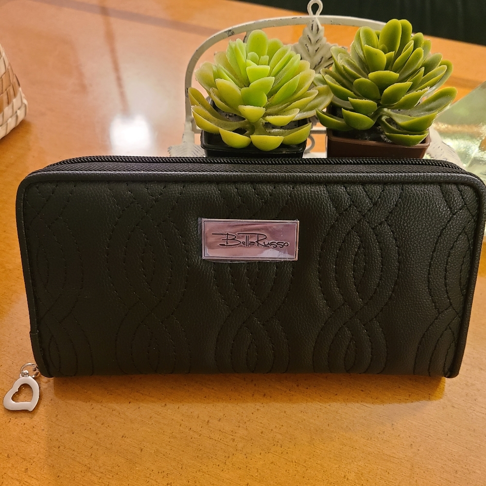 Bella Russo Zip around Wallet 9"x 4.5